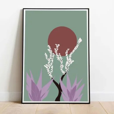 Poster "Pastel Landscape"