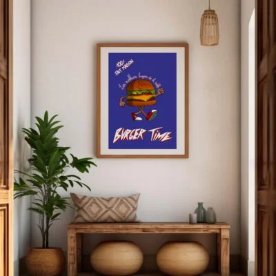 Poster "Burger Time" – Image 2