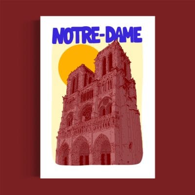 dessin de notre dame