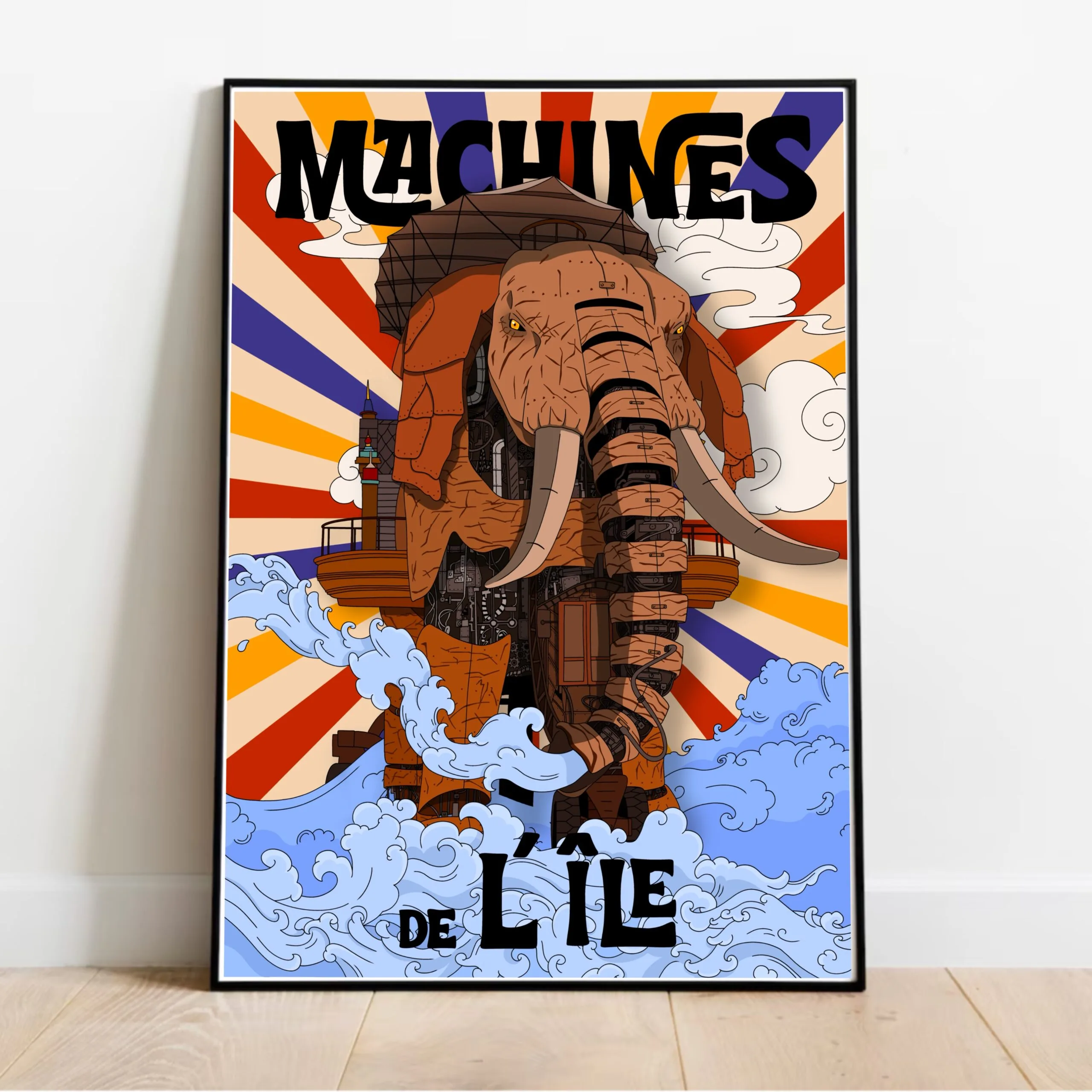 Poster "Machines De L'Ile"