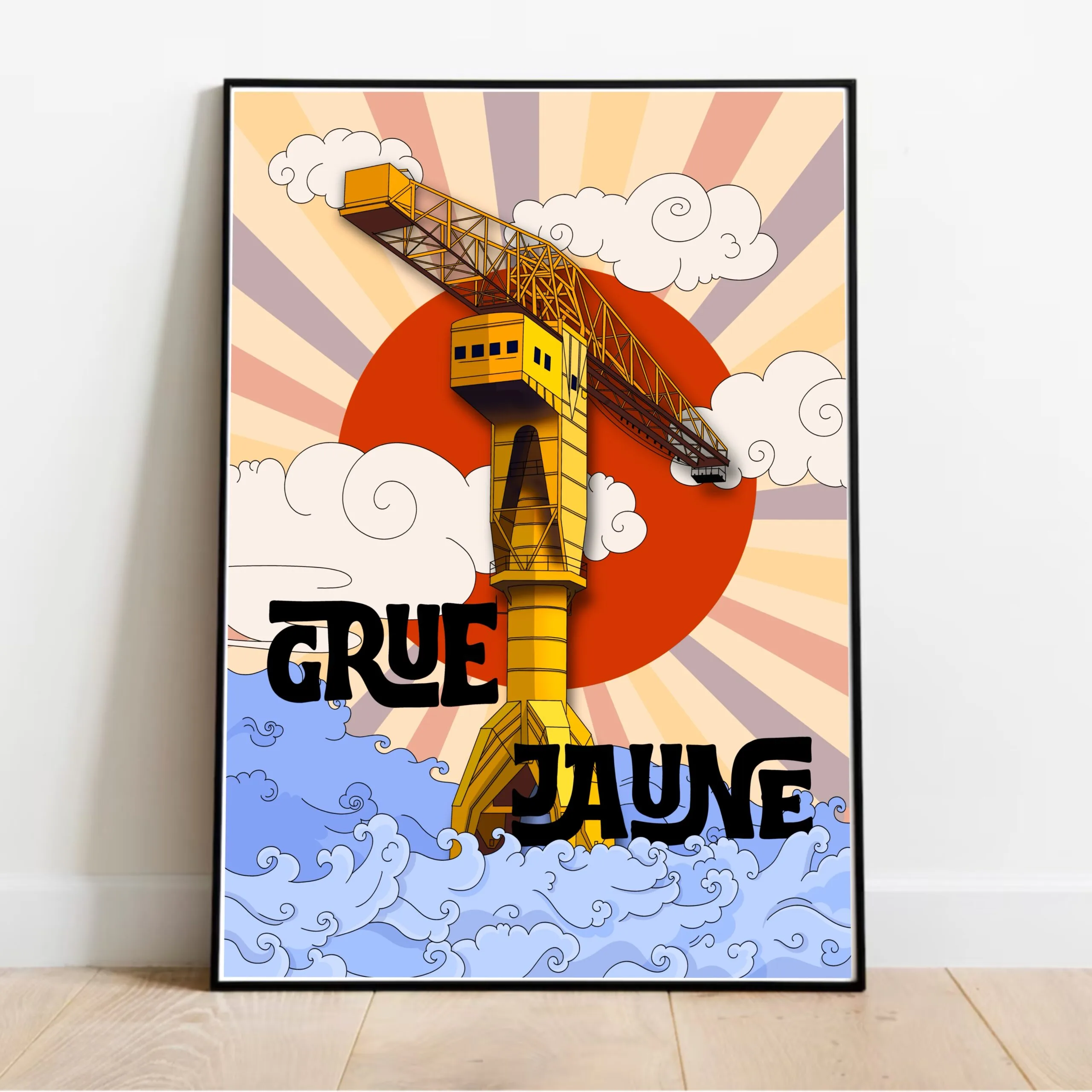 Poster "Grue Jaune"