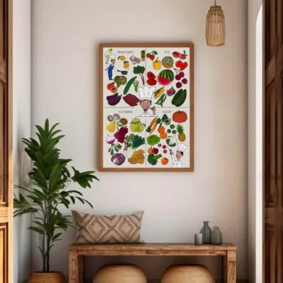 Poster "Légumes de saison" – Image 3