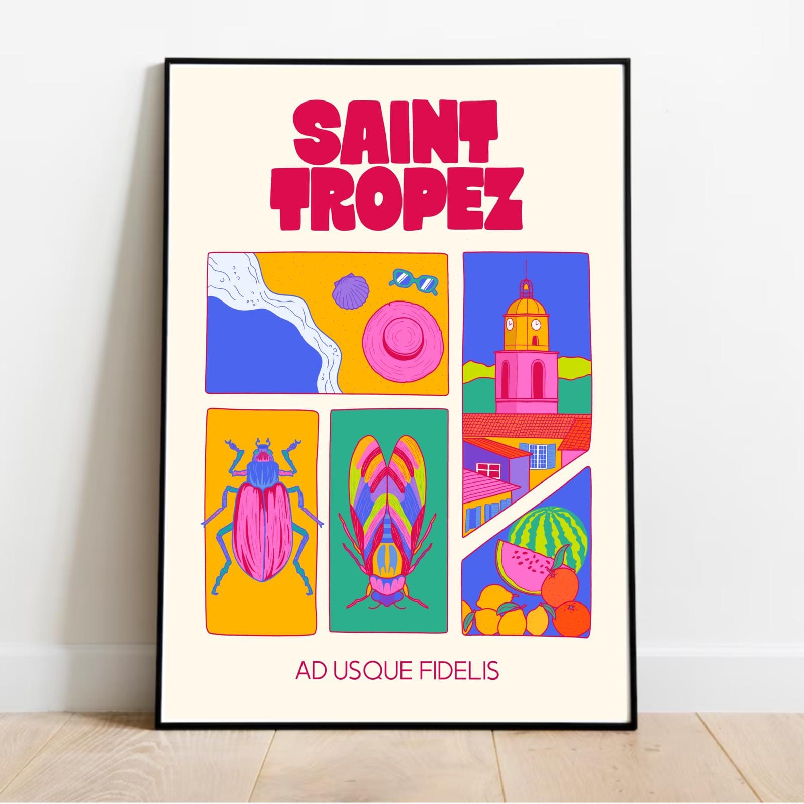 Poster "Saint-Tropez"