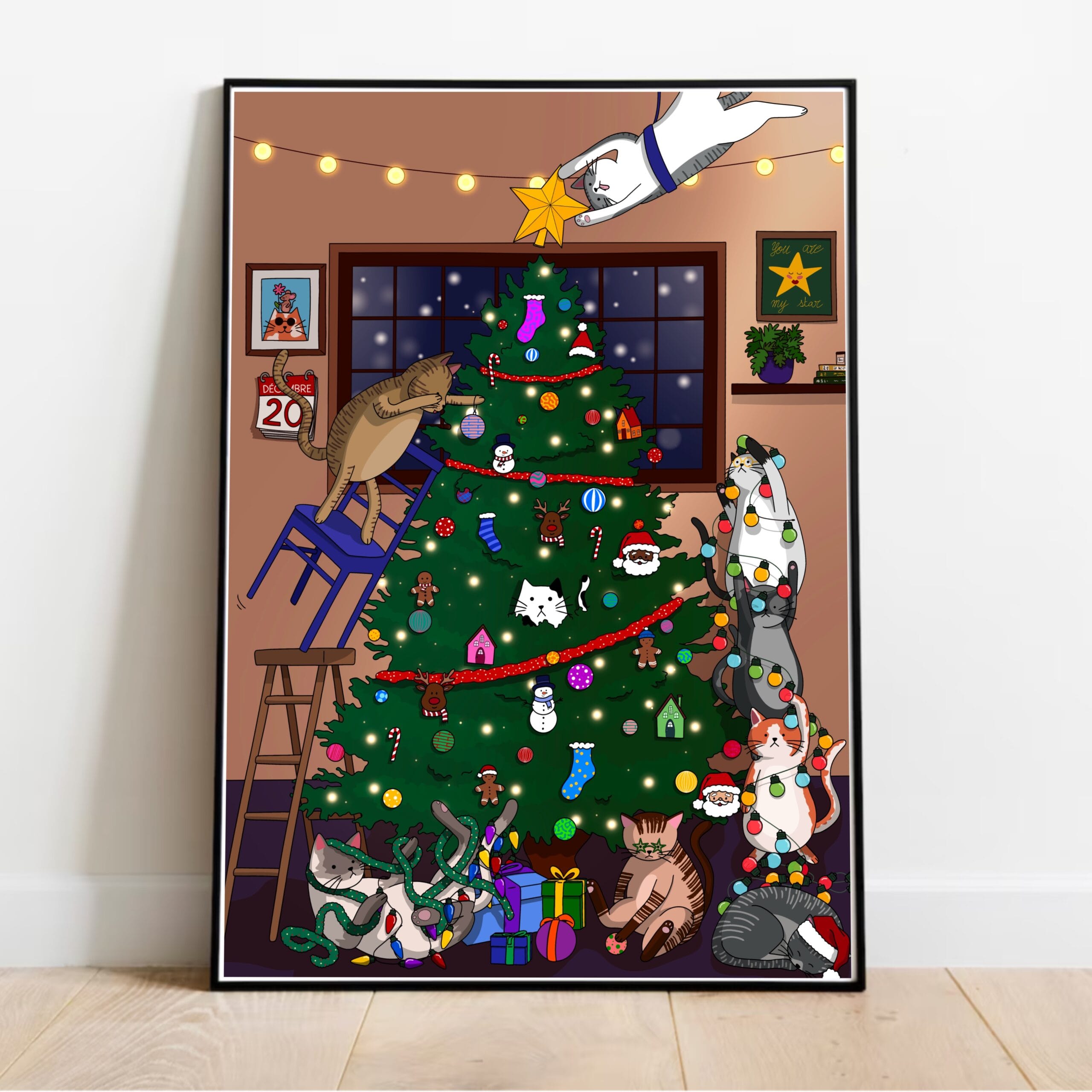 Poster "Mon Beau Sapin"