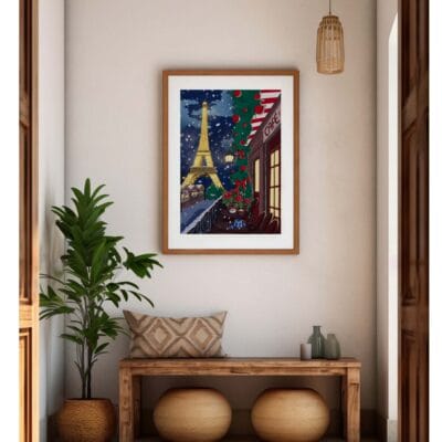 Poster "Paris Sous La Neige" – Image 3