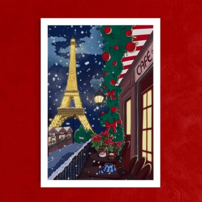 Poster "Paris Sous La Neige" – Image 2