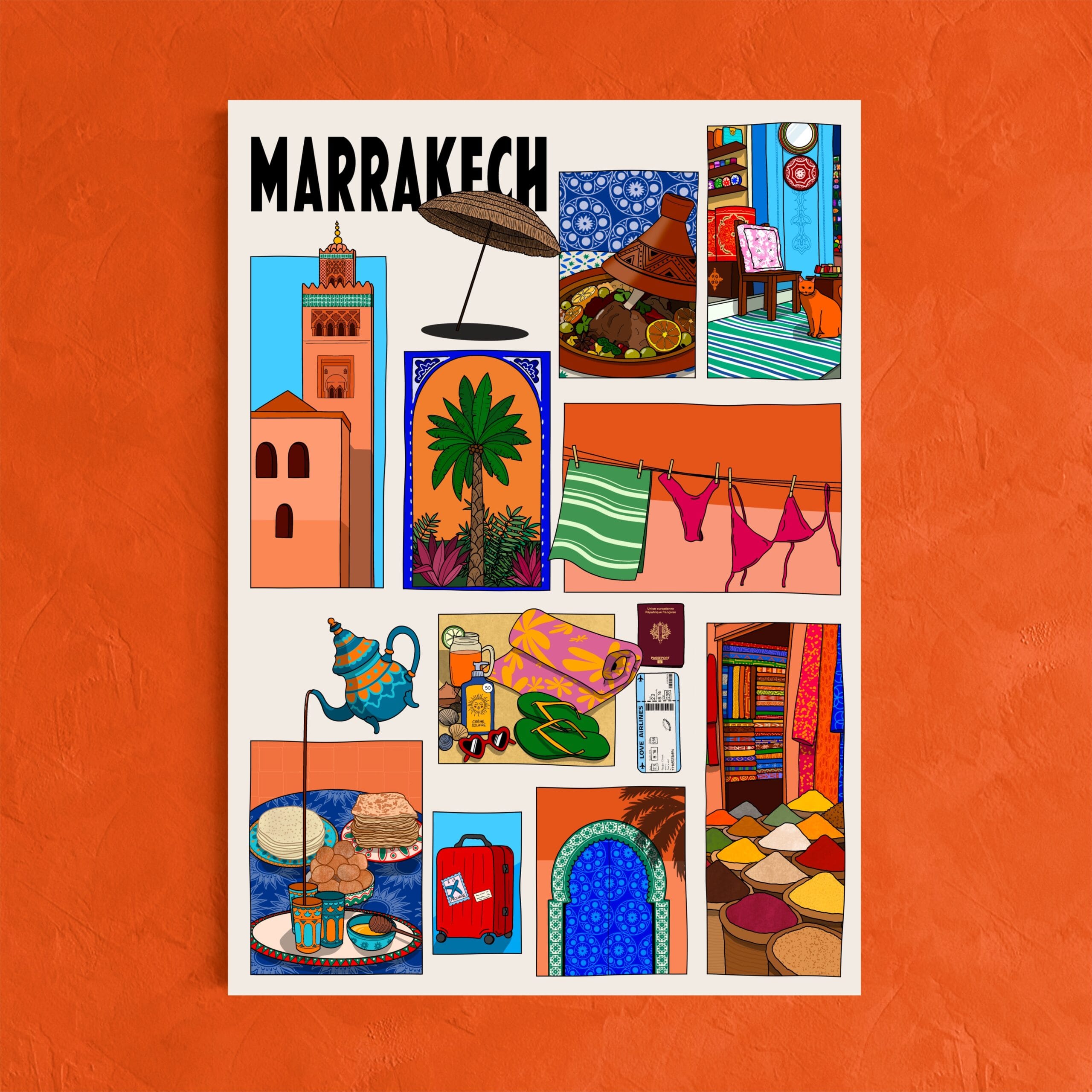 Poster "Marrakech" – Image 3