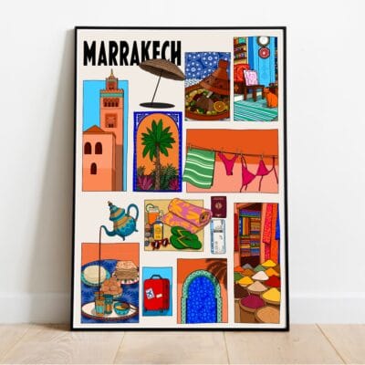 Poster "Marrakech"