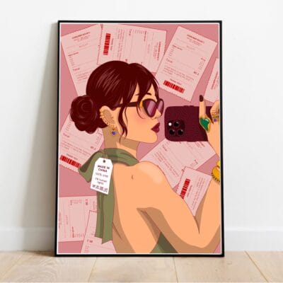 Poster "Fast Fashion"