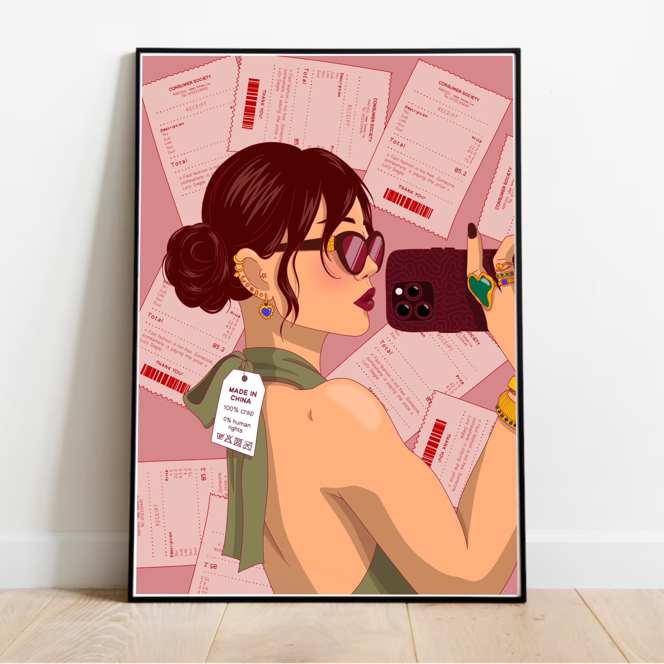 Poster "Fast Fashion"