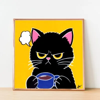 Poster "Monday Morning Coffee"
