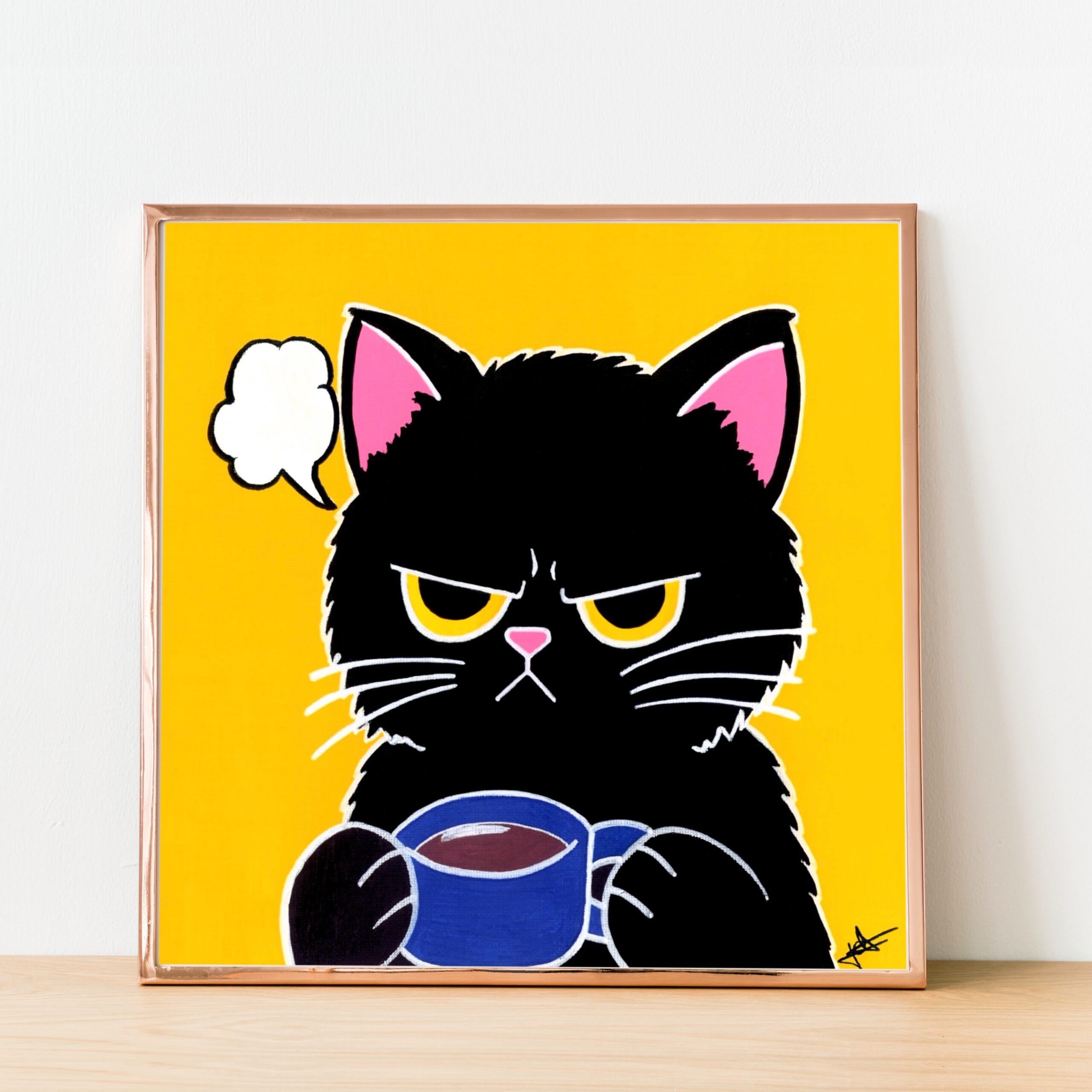 Poster "Monday Morning Coffee"