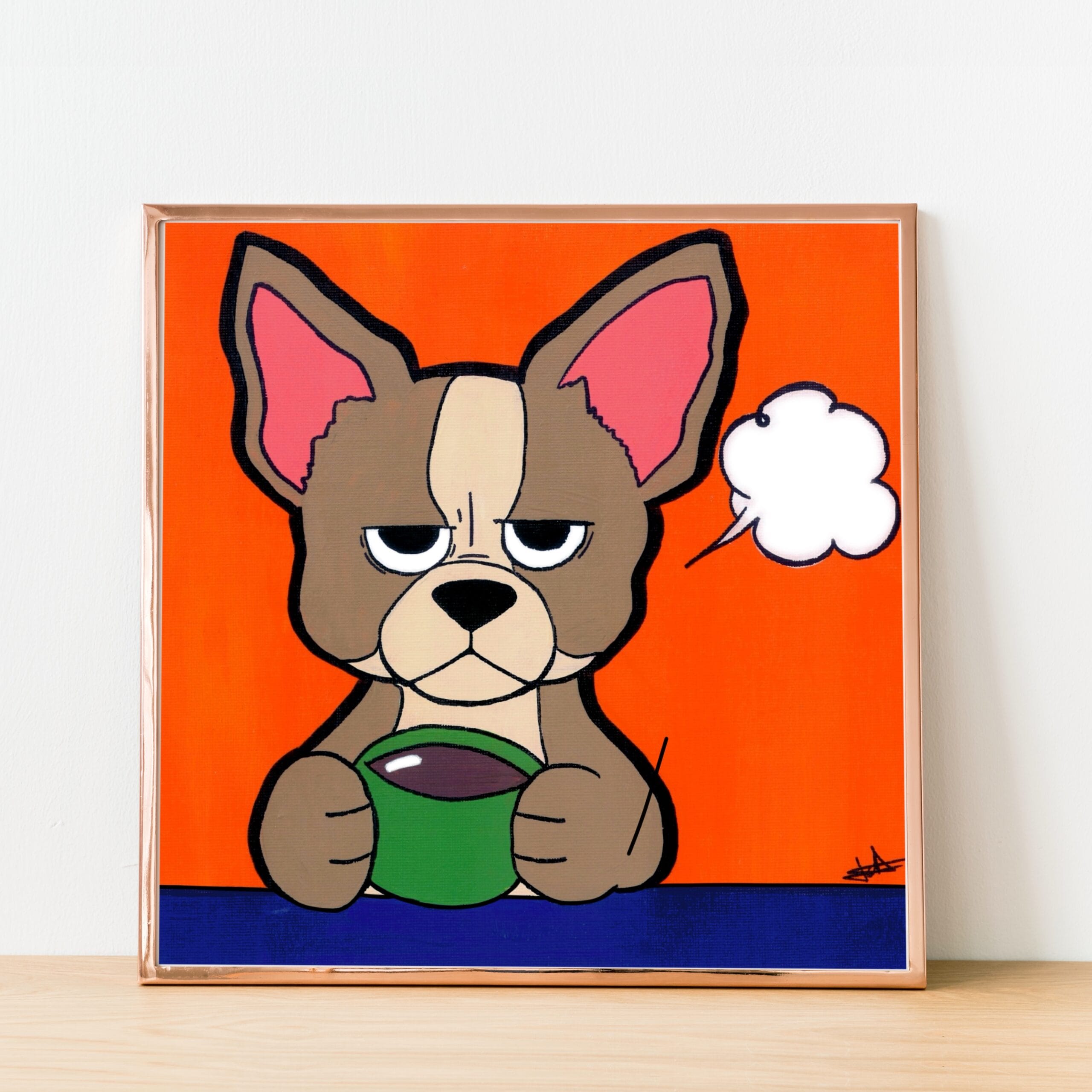 Poster "Wednesday Morning Coffee"