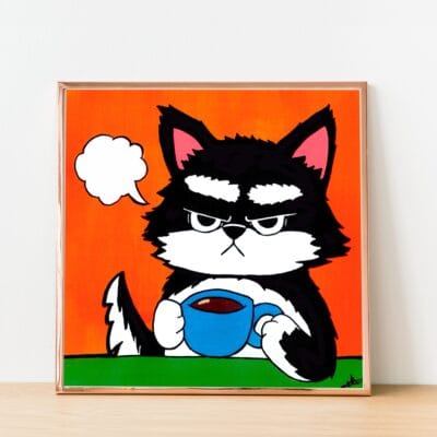 Poster "Friday Morning Coffee"