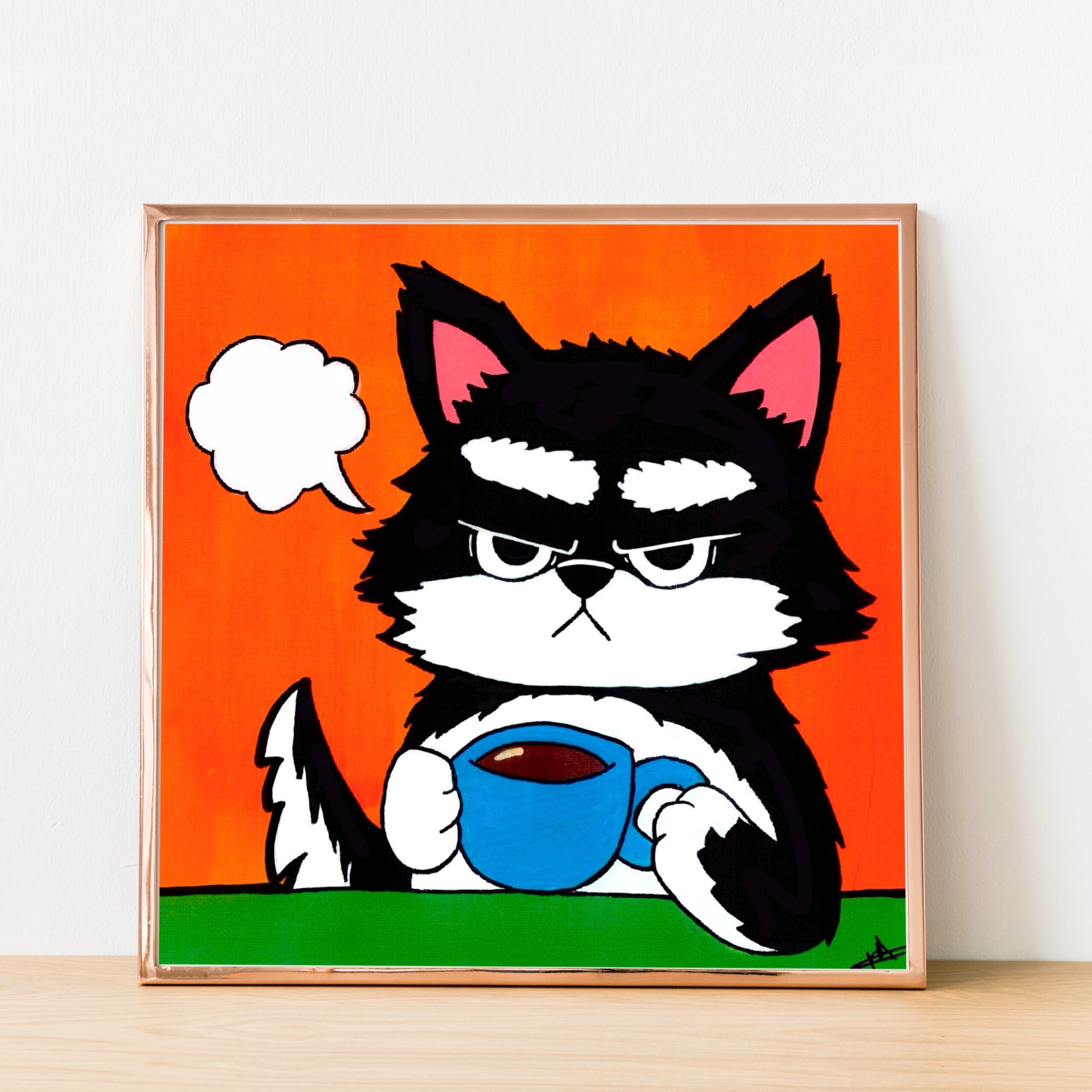 Poster "Friday Morning Coffee"