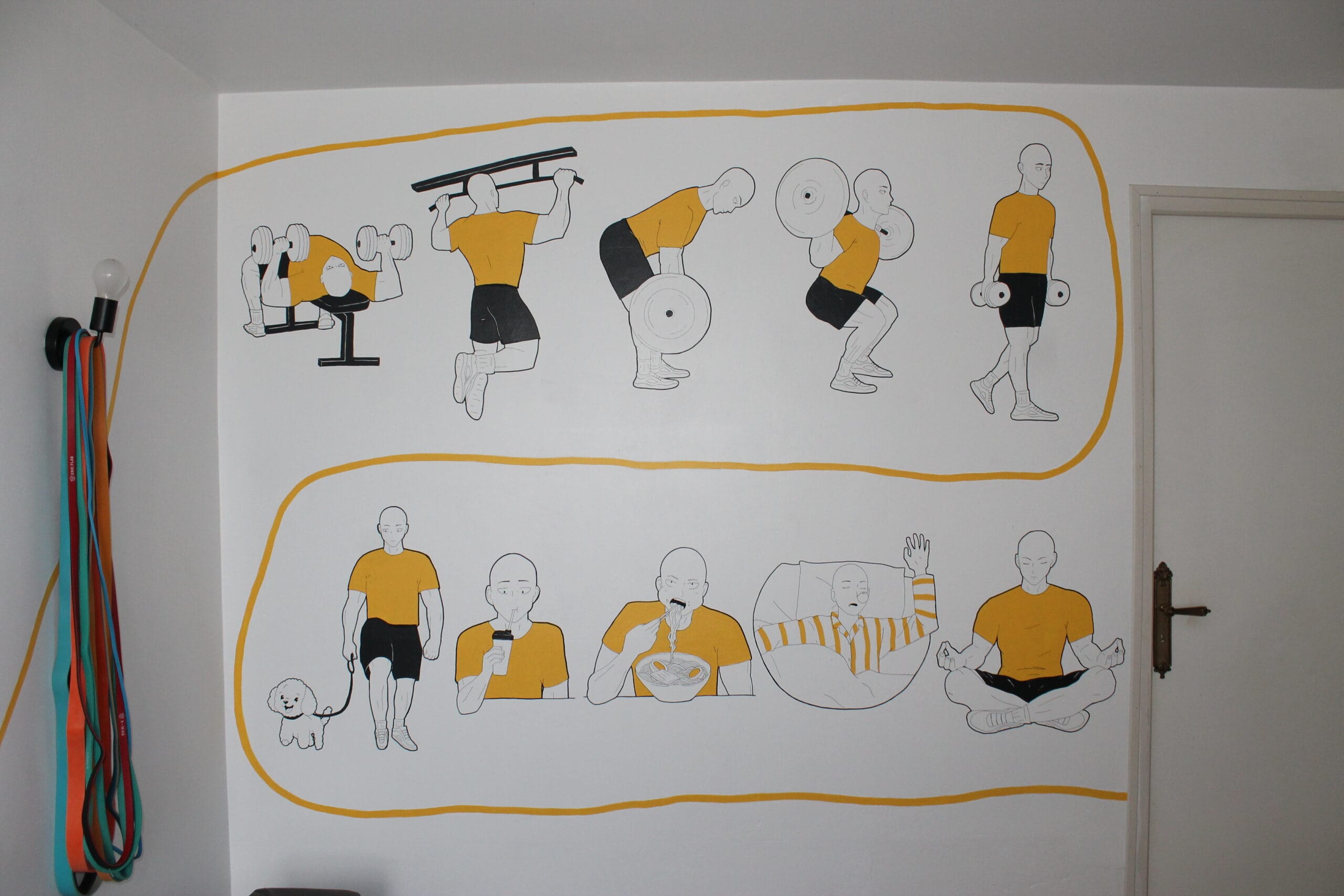 Cabinet sportif après