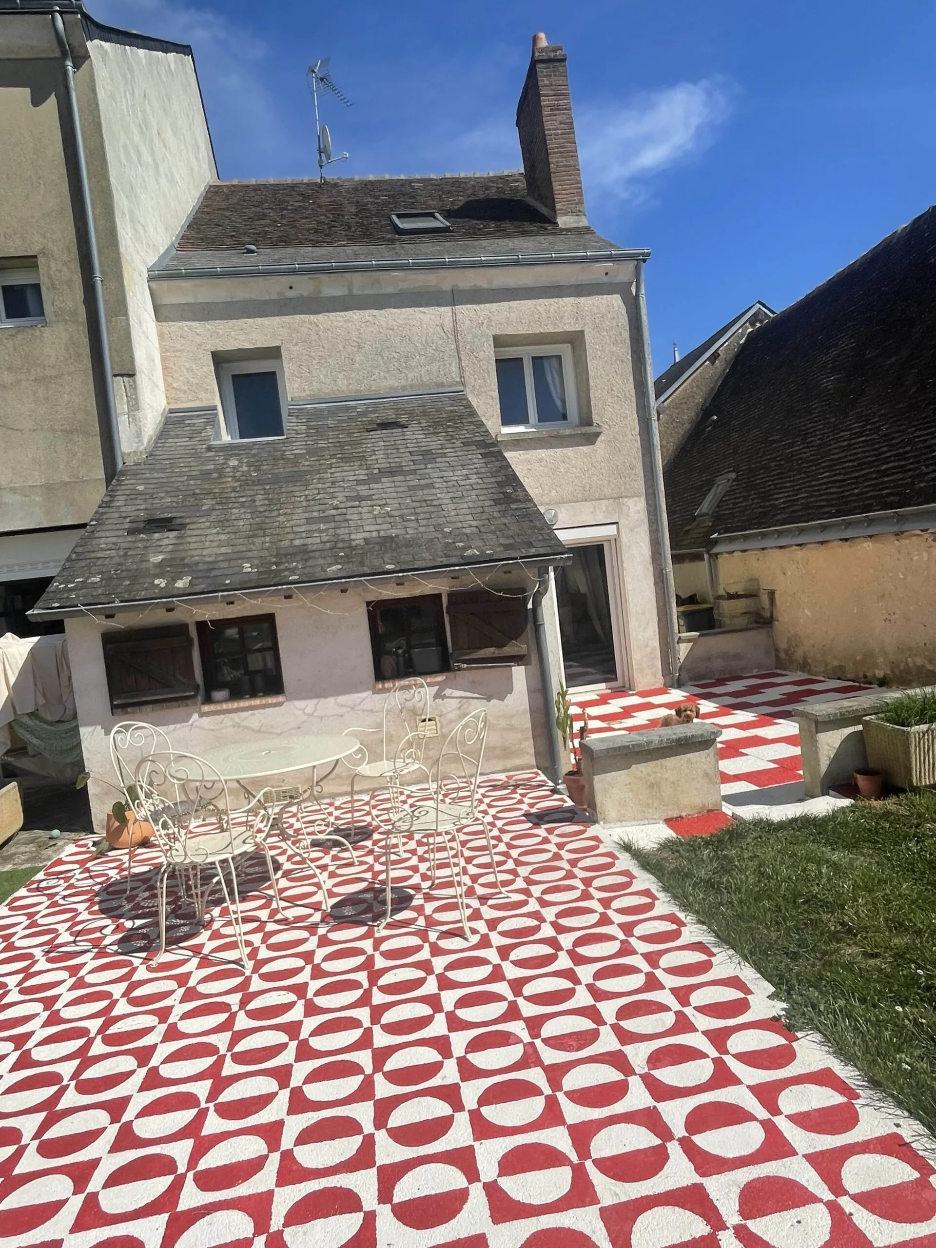 terrasses après