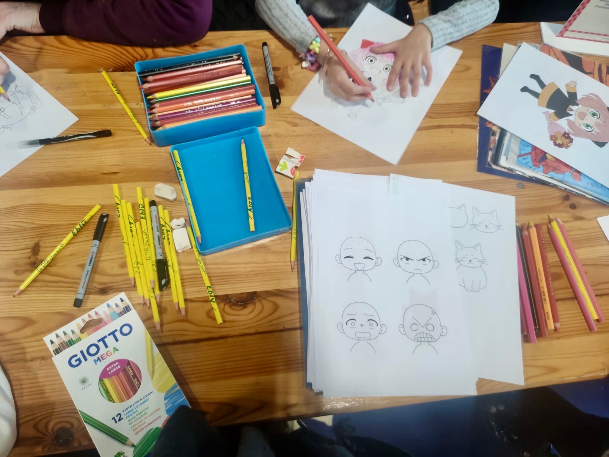 Atelier apprenti mangaka