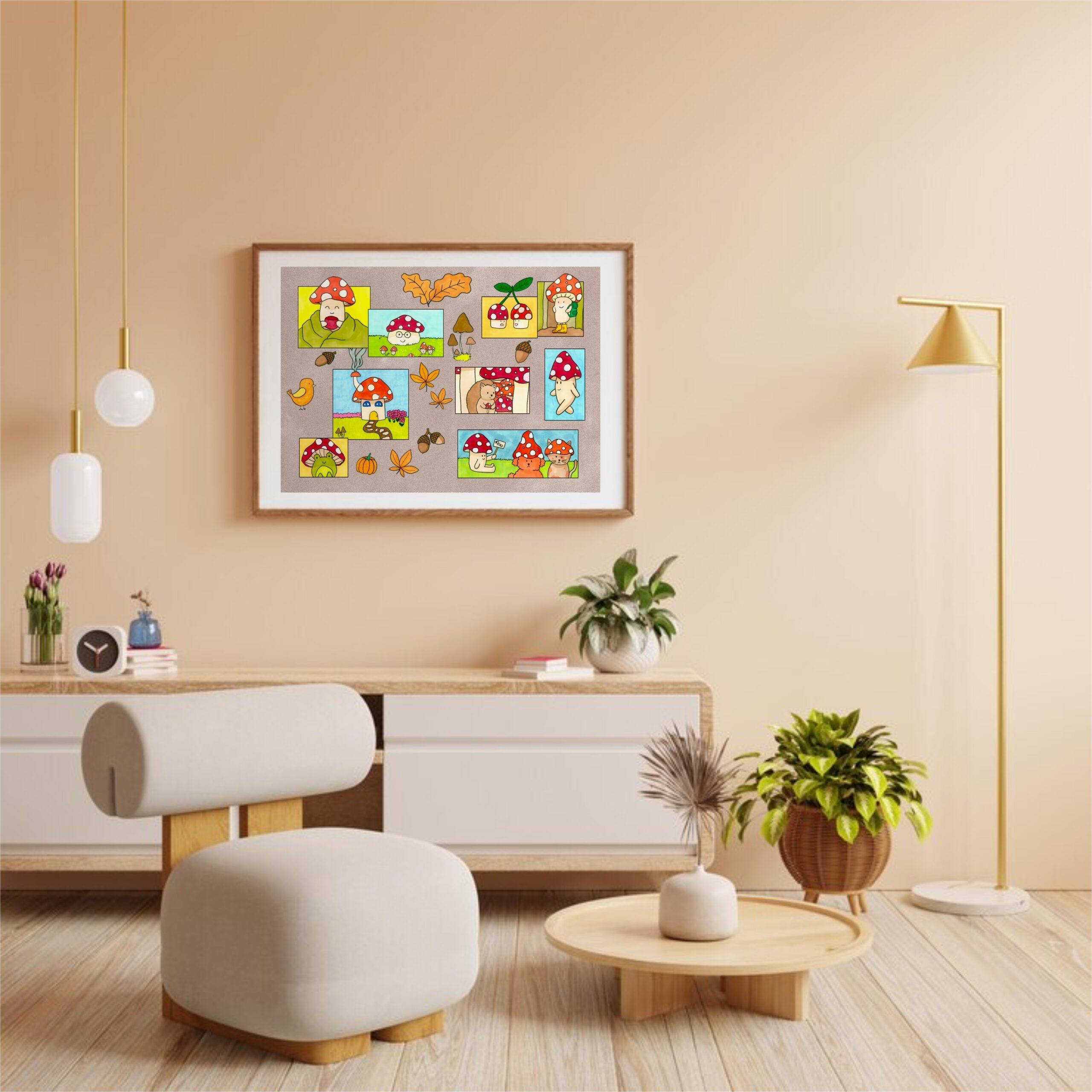 Poster "Mushroom World" – Image 2