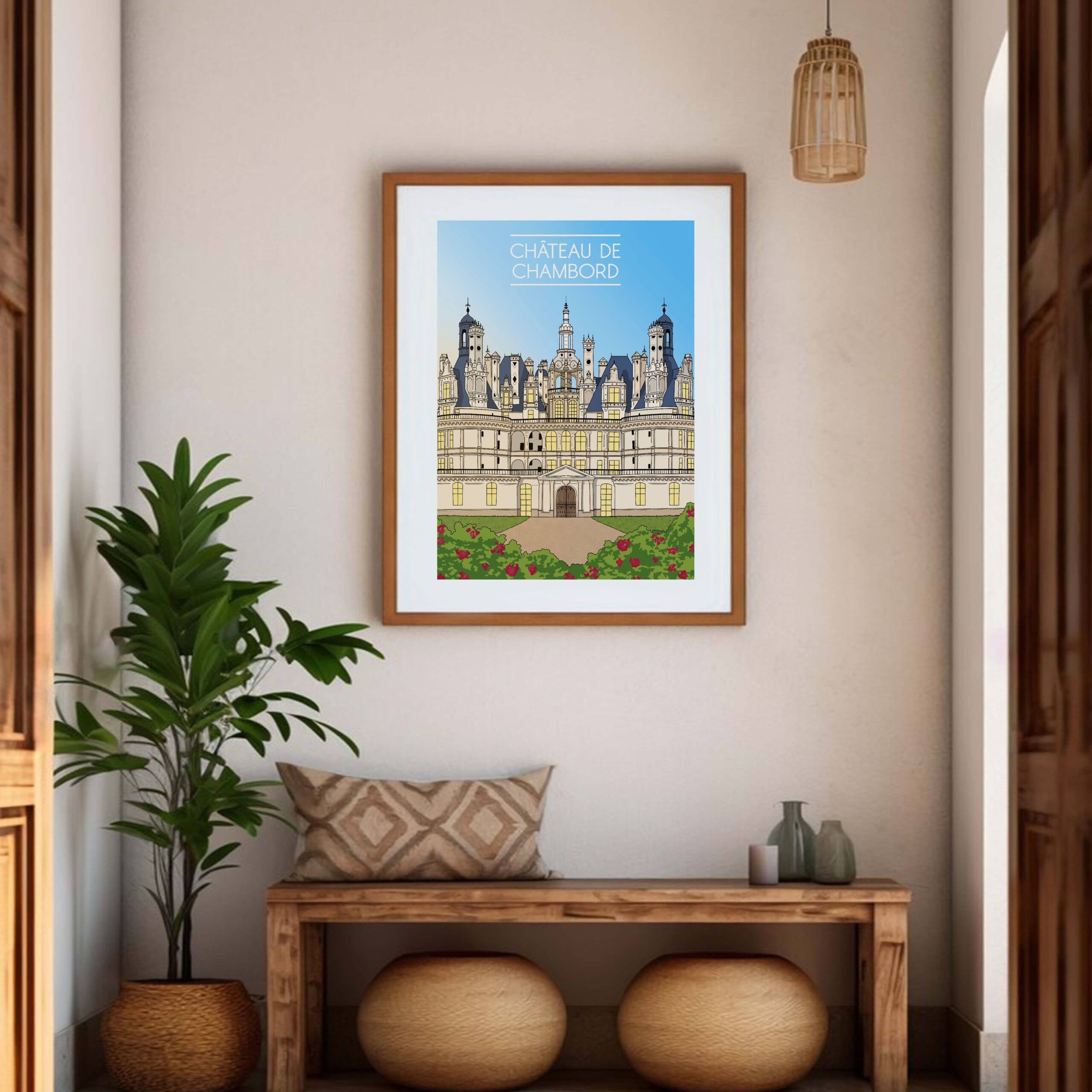 Poster "Château de Chambord" – Image 3