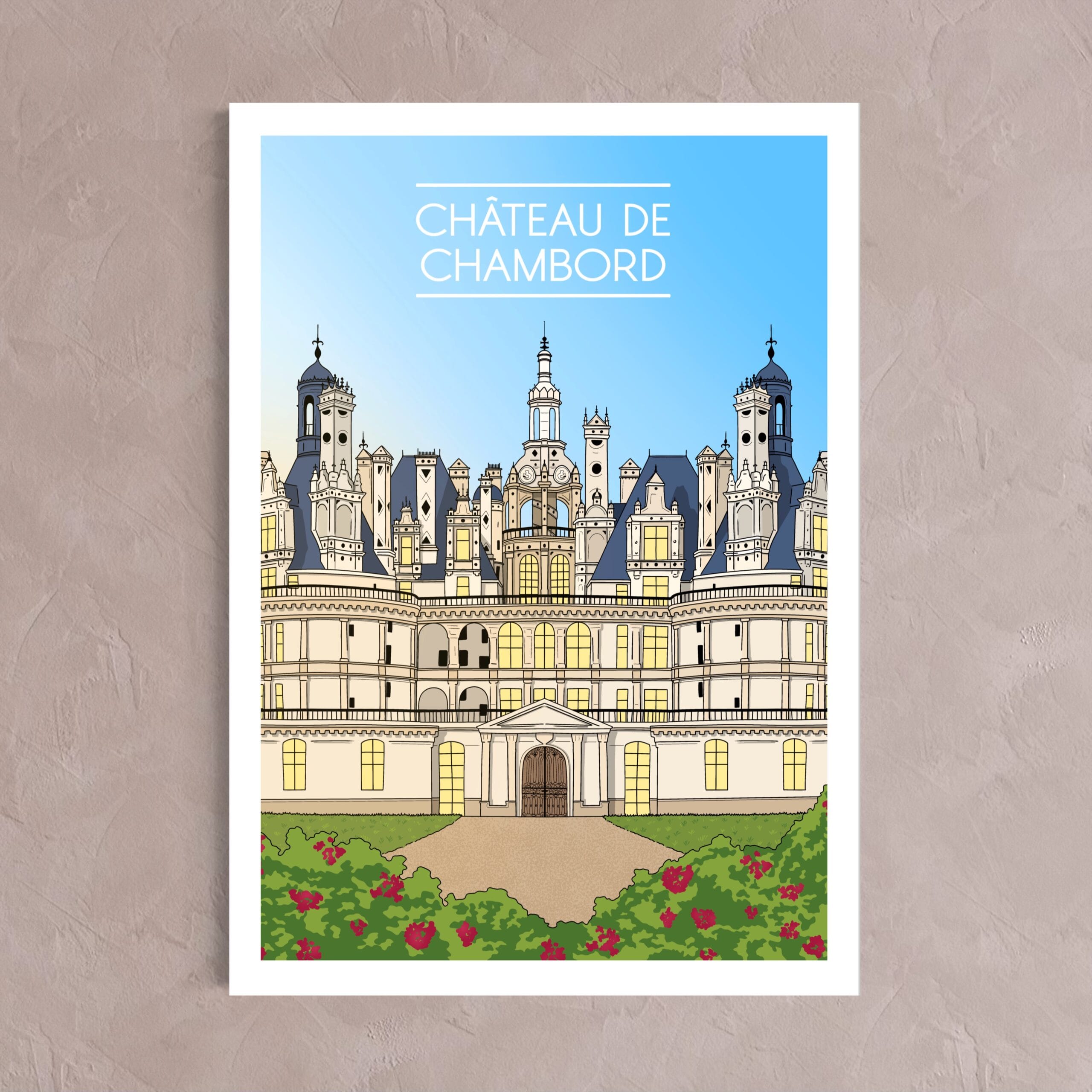Poster "Château de Chambord" – Image 2