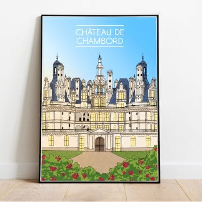 Poster "Château de Chambord"