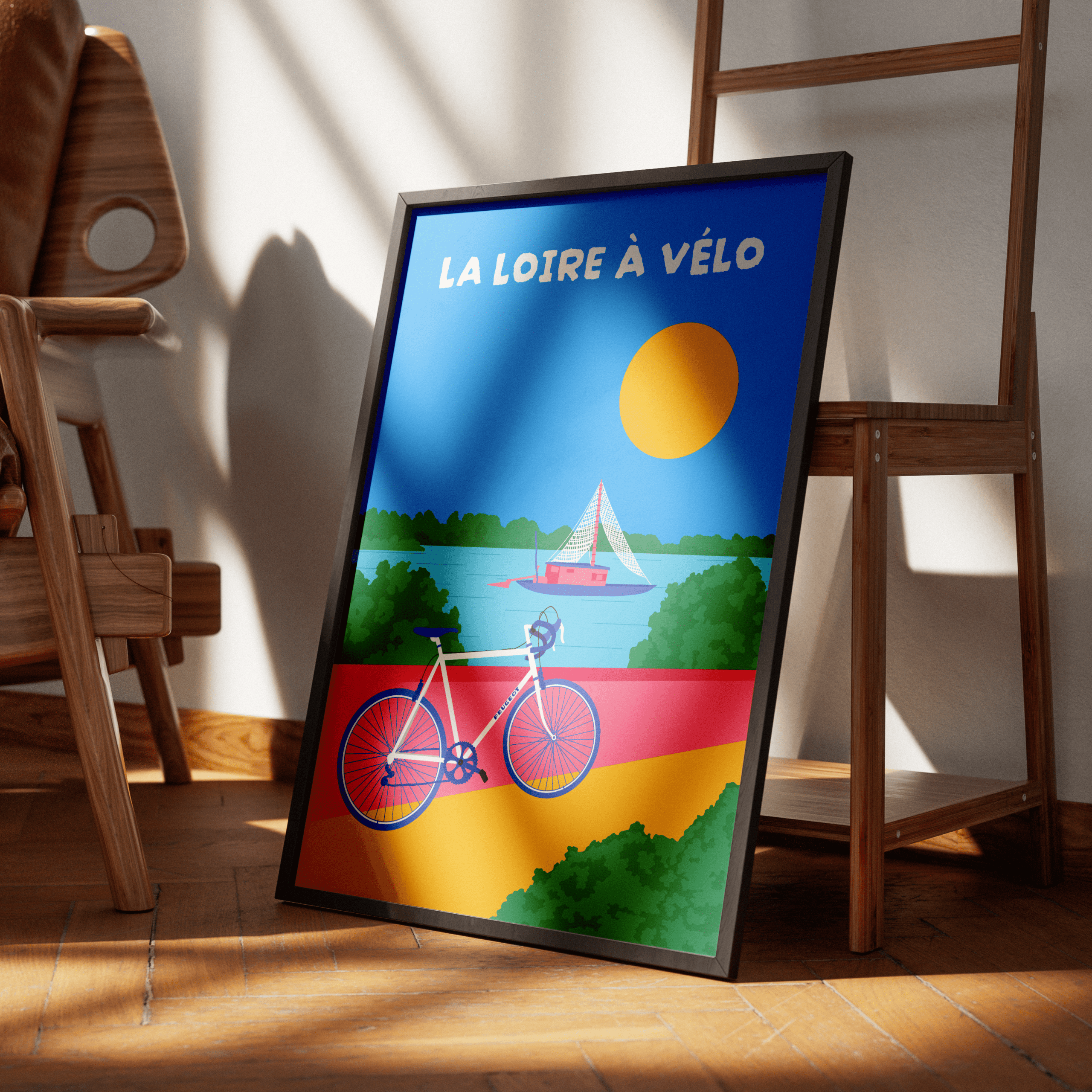 Poster "Loire A Vélo" – Image 2