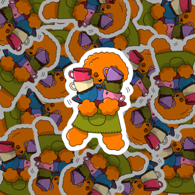 Sticker "Le Serveur"