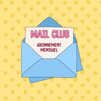 Mail Club Bubblee - Abonnement Mensuel