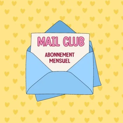 Mail Club Bubblee – Abonnement Mensuel