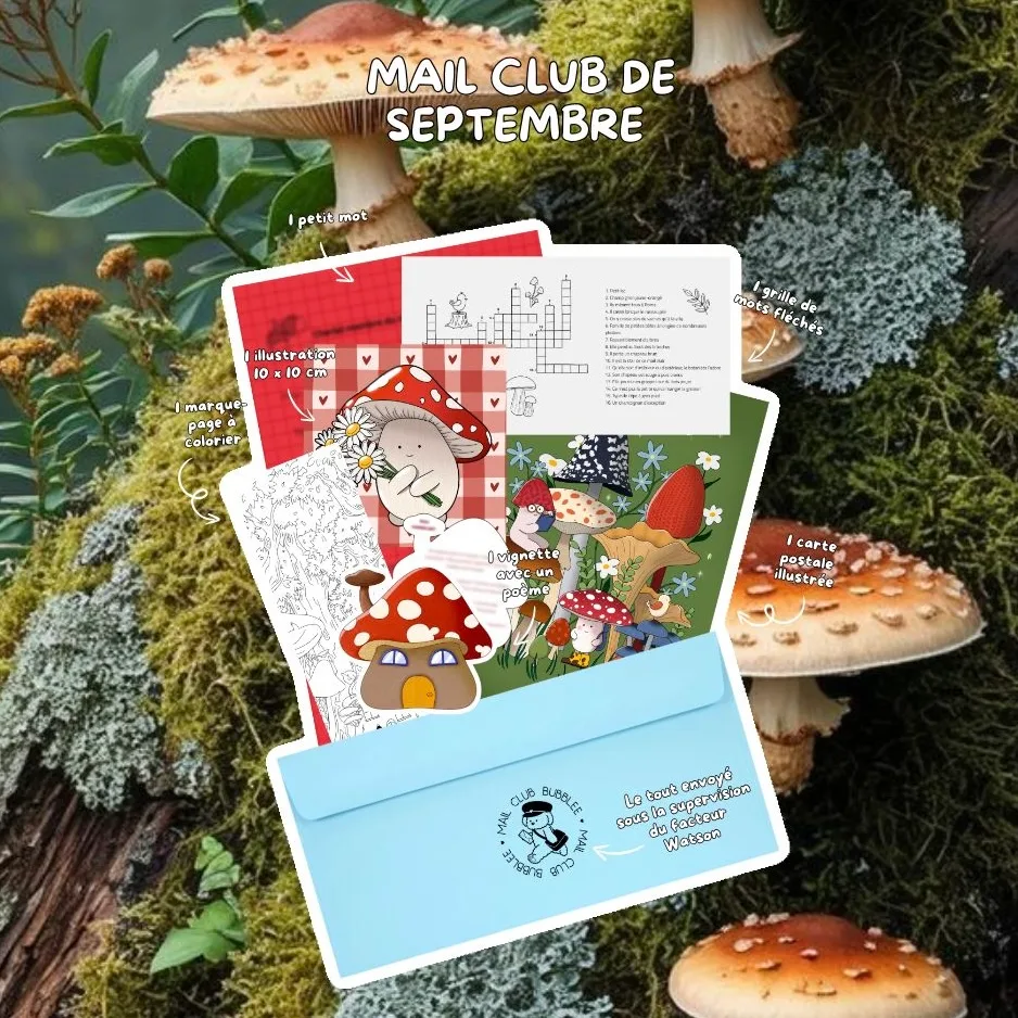 Mail Club Bubblee – Abonnement Mensuel – Image 3