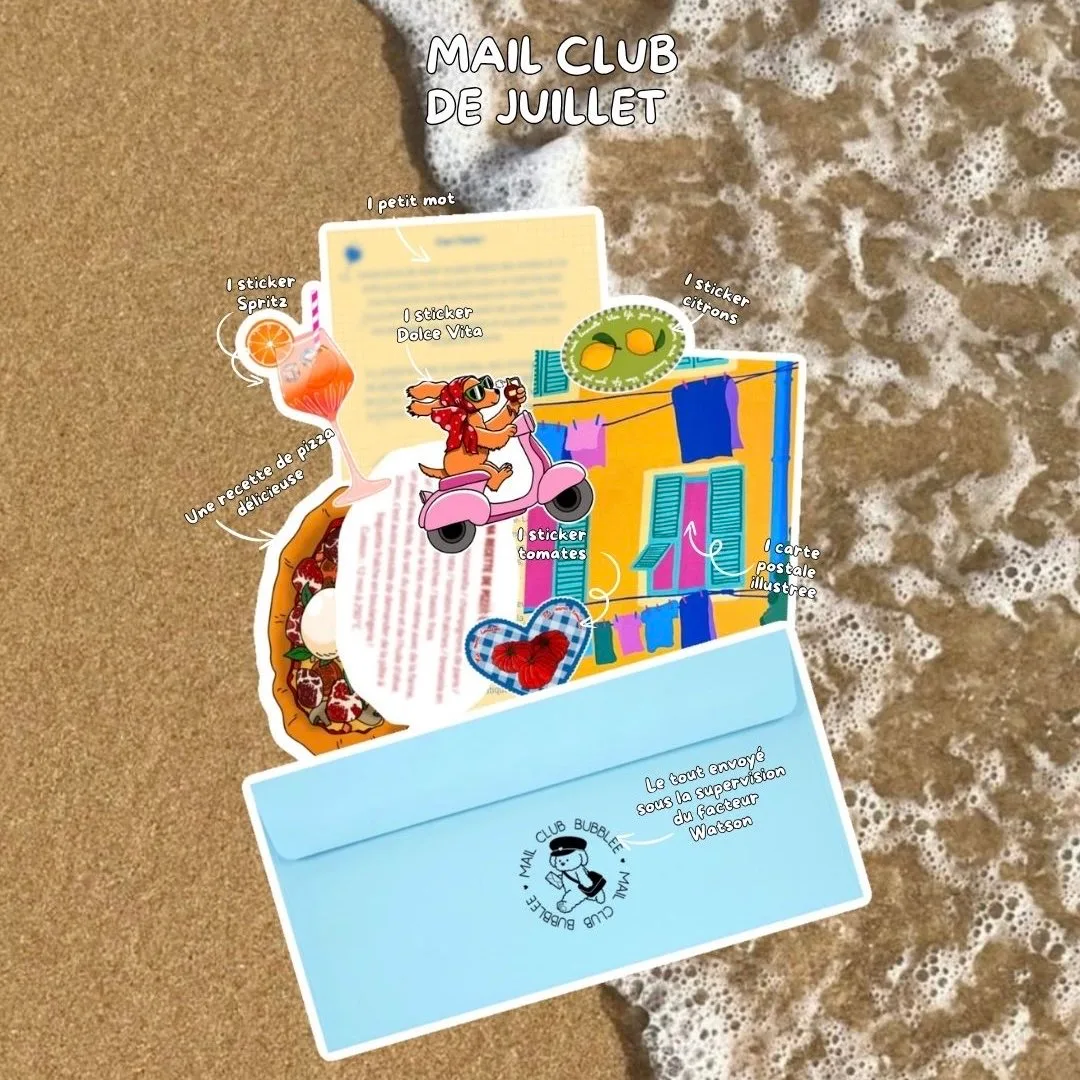 Mail Club Bubblee – Abonnement Mensuel – Image 5