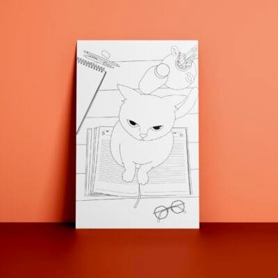 Coloriage "Caramel"