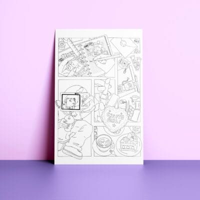 Coloriage "Journaling"