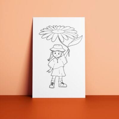 Coloriage "Marguerite"