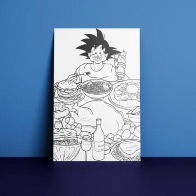 Coloriage "Petit Festin"