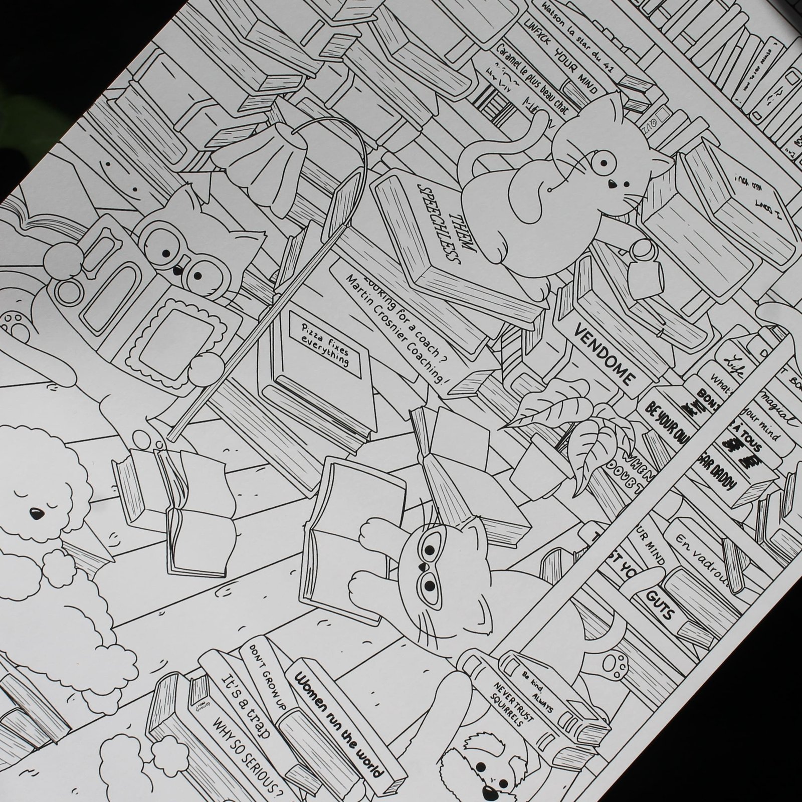 Coloriage "Book Club" – Image 4