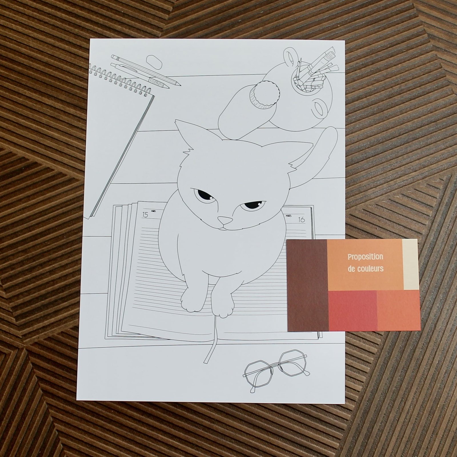 Coloriage "Caramel" – Image 3