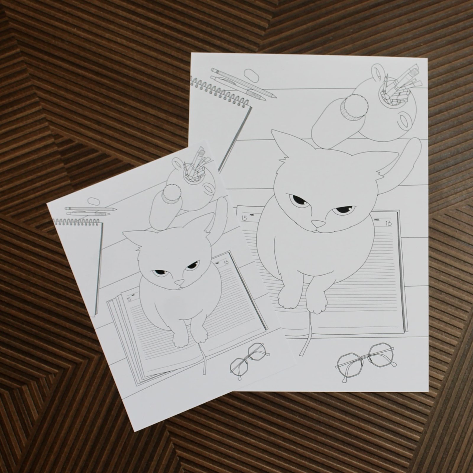 Coloriage "Caramel" – Image 2
