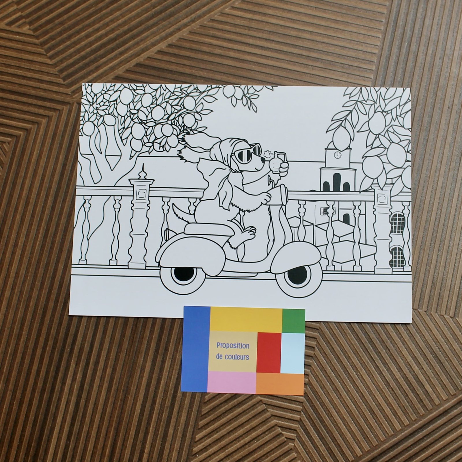 Coloriage "Dolce Vita" – Image 3
