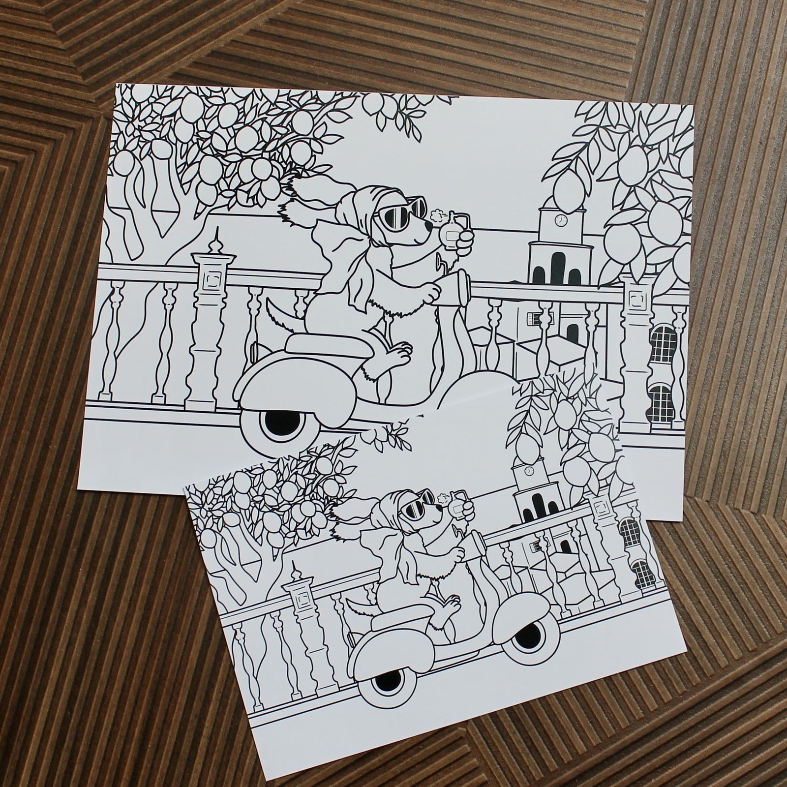 Coloriage "Dolce Vita" – Image 2