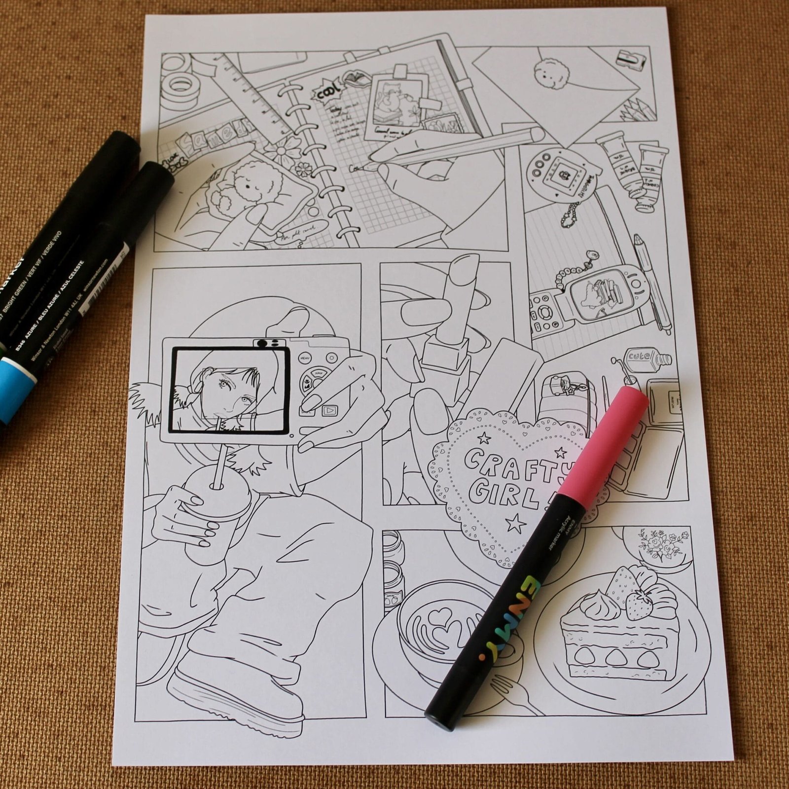 Coloriage "Journaling" – Image 2