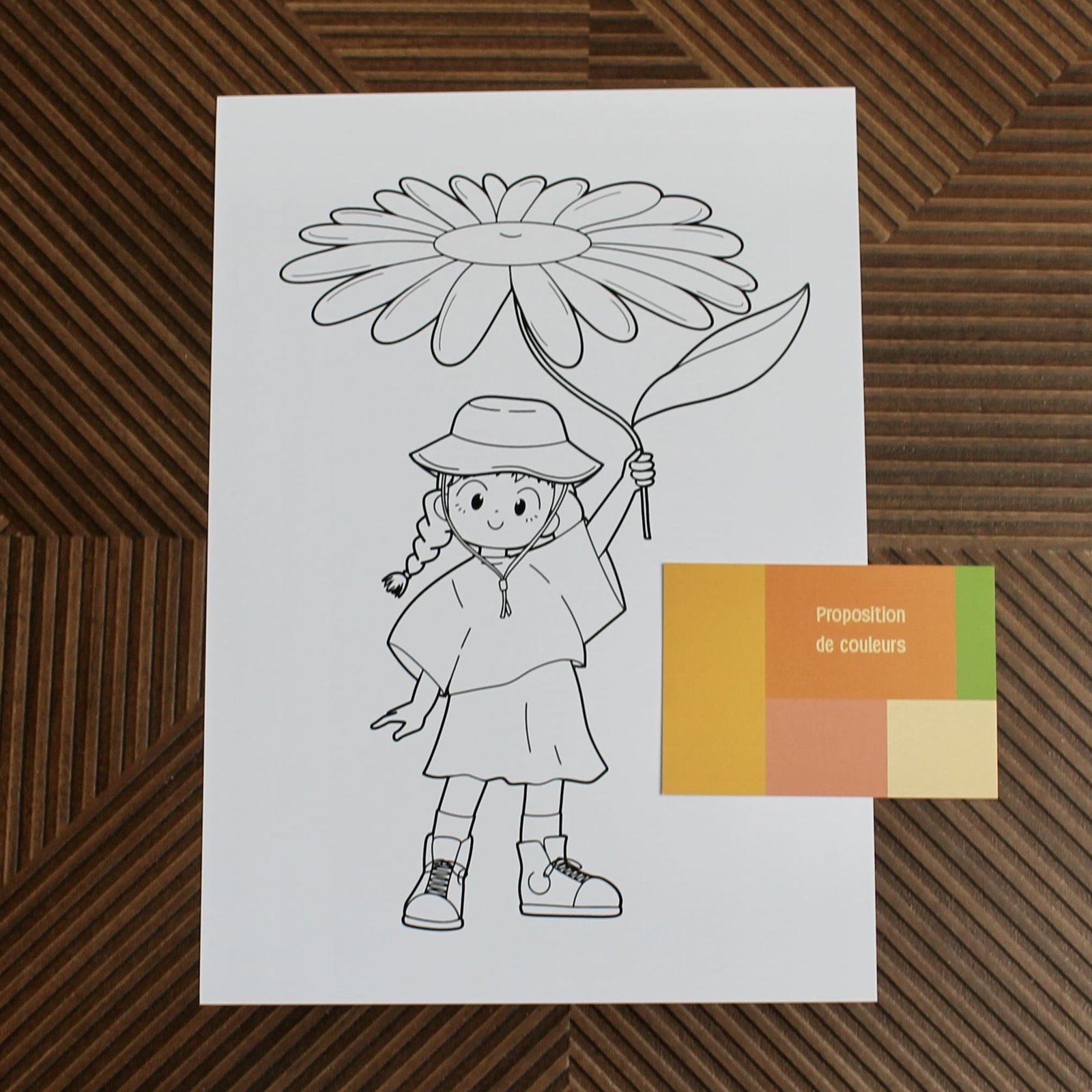Coloriage "Marguerite" – Image 3
