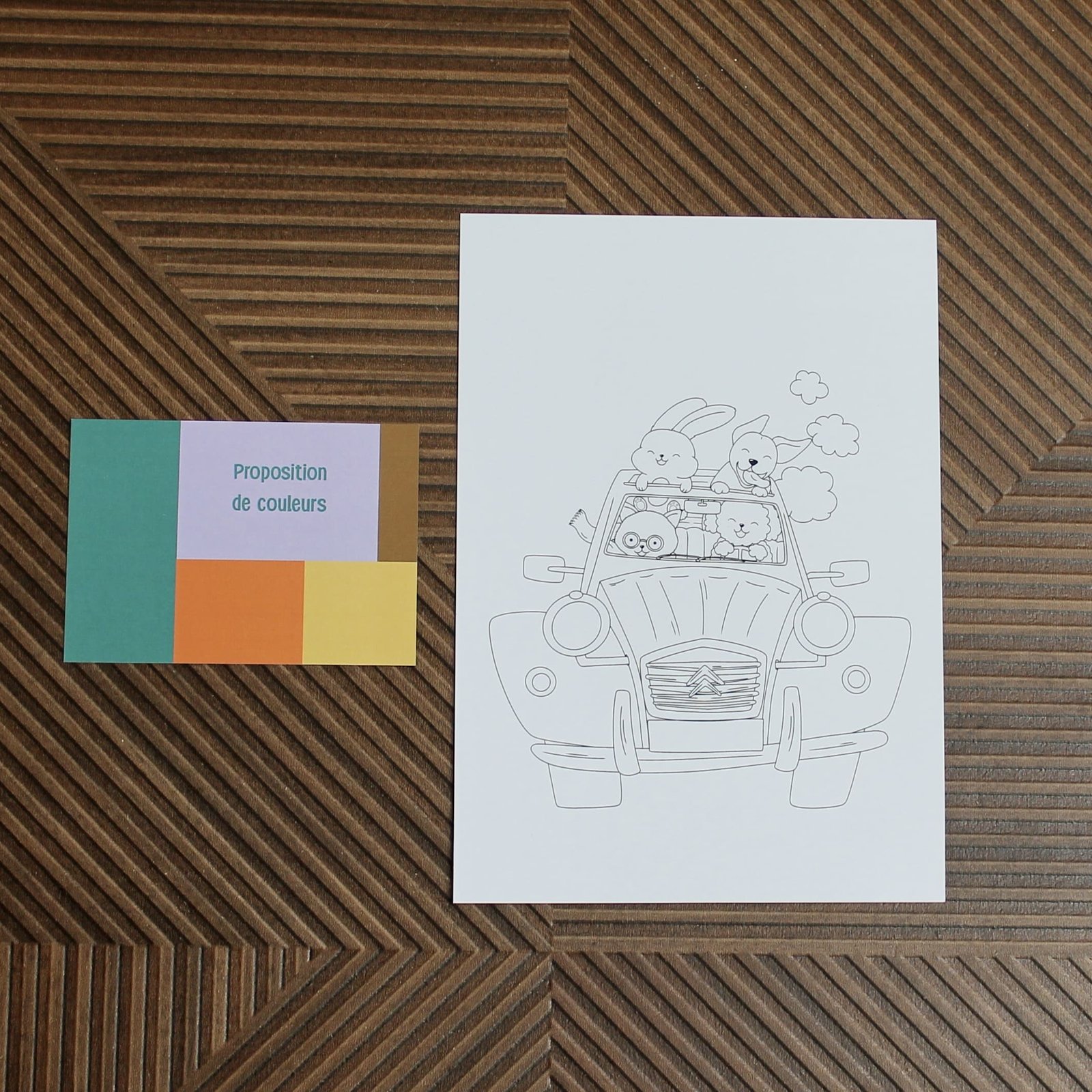 Coloriage "Road Trip" – Image 3