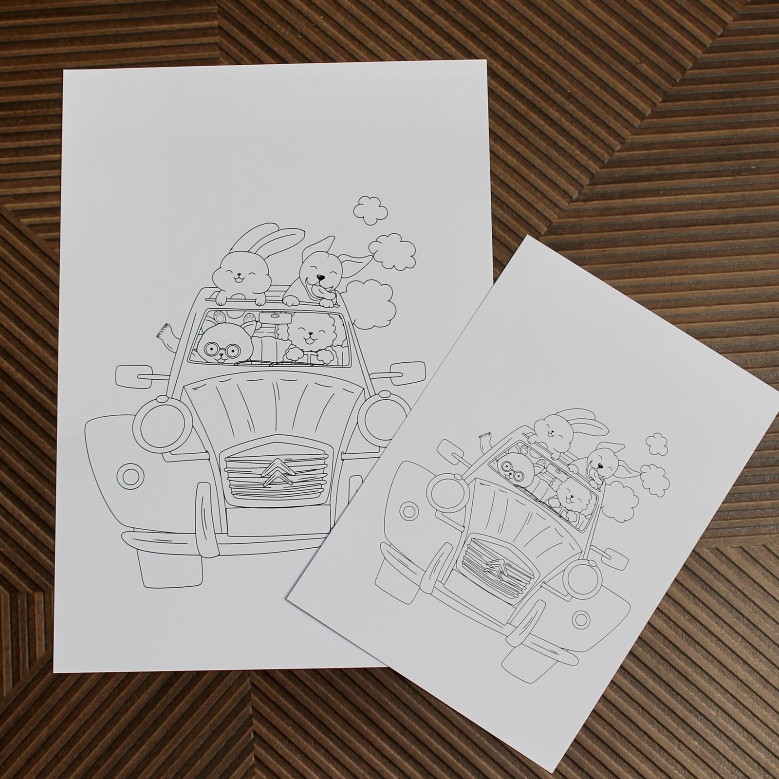 Coloriage "Road Trip" – Image 2