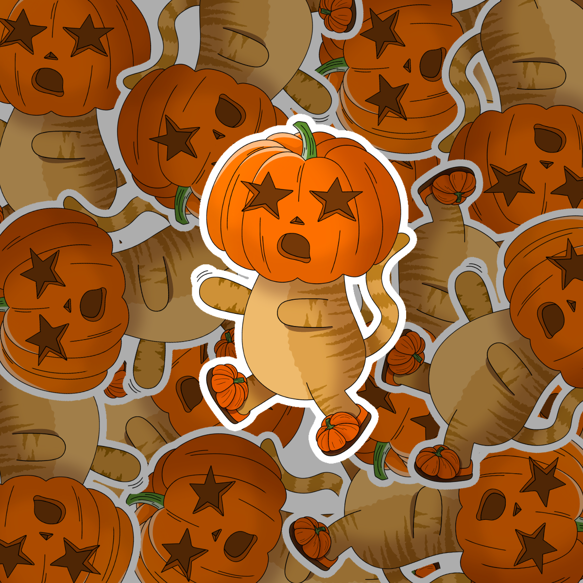 Sticker "Chat aveugl&eacute;"