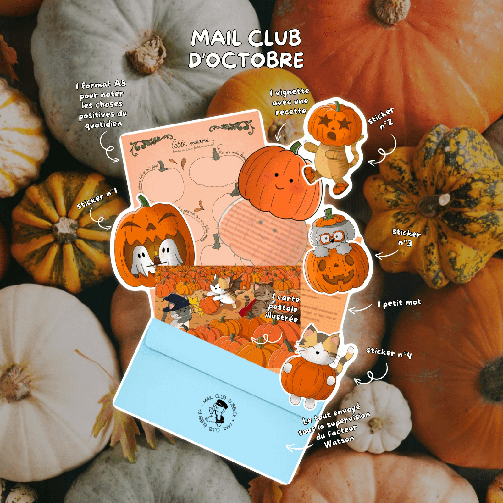 Mail Club Bubblee – Abonnement Mensuel – Image 2
