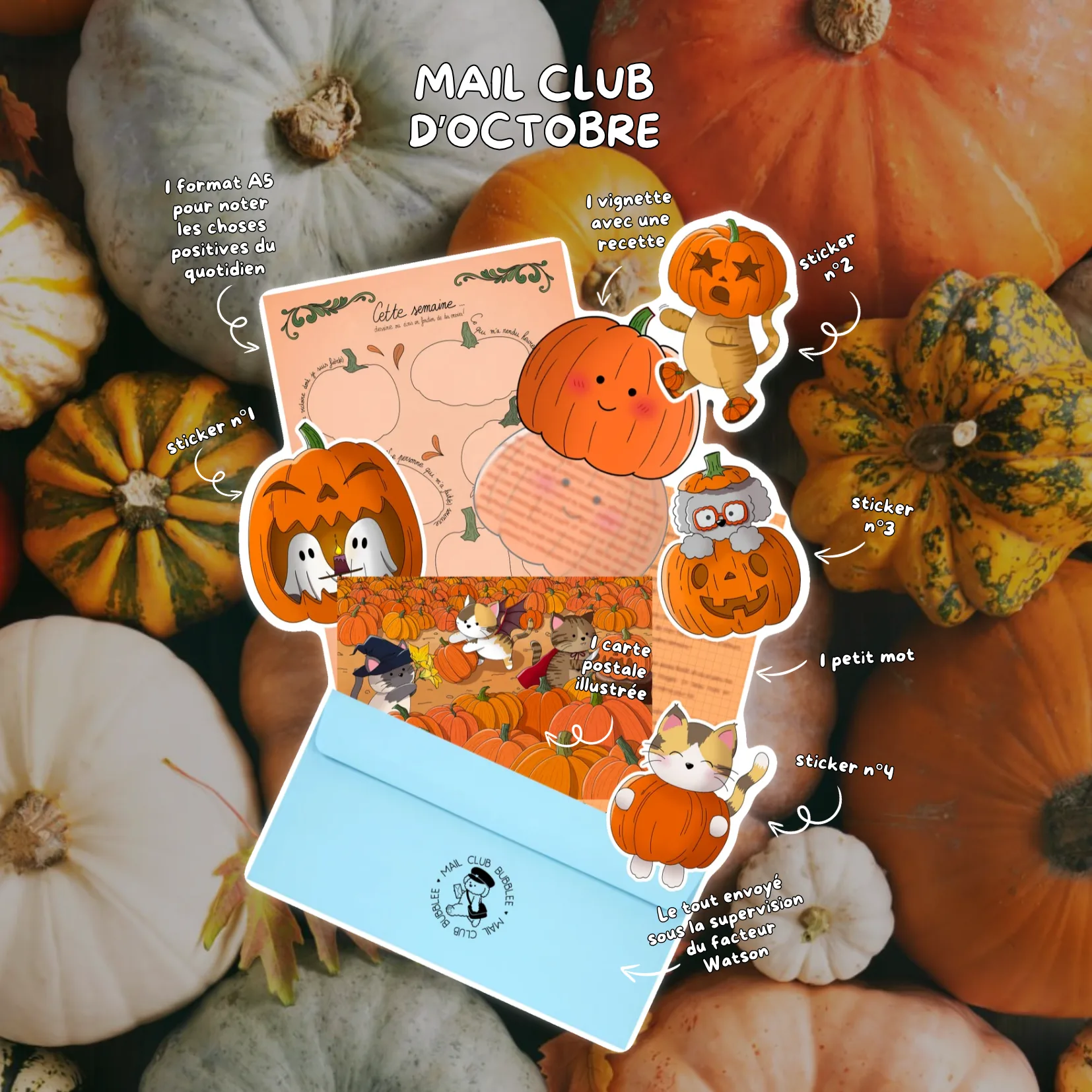 Mail Club Bubblee – Abonnement Mensuel – Image 2
